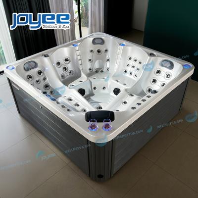 China US Balboa JOYEE Luxury 5 People Outdoor Hot Tub Party Whirlpool Massage Spas China Supplier for sale