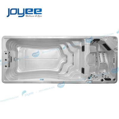 China JOYEE 3 Seats Modern Simplicity Outdoor Massage Spa Tub And Freestanding Hottub Outdoor Pool With 48 Jets for sale