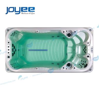 China JOYEE OEM ODM design service aults modern high quality 6m 4m 5m kids swim outdoor spa container pools swimming with step inside for sale