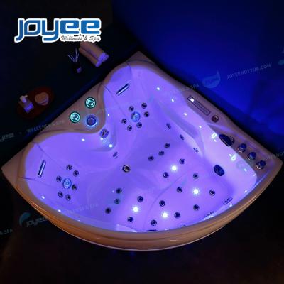 China JOYEE Computer Control Hotel Bathroom Romantic Sex Whirlpool Massage Spa Tub And Shower Combo For Seniors Couples Lovers for sale