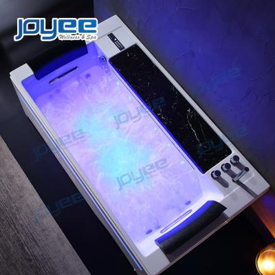 China JOYEE Computer Control Small Ozone Bathroom Bathtub Whirlpool and Shower Stone Panel Hydraulic Massage Tub for Spa for sale