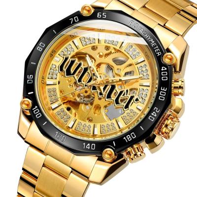 China Power Reserve T-Winner Luxury 2020 New Men Watches OEM Skeleton Automatic Stainless Steel Strap Wristwatches for sale