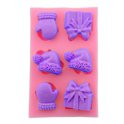 China Creative Viable High Quality Silicone Glove Shape Chocolate Cake Mold for sale