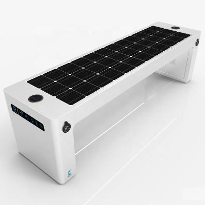 China Stainless Steel #201 High Quality Panel Solar Powered Radio Charging Smart Furniture For Mobile Devices for sale