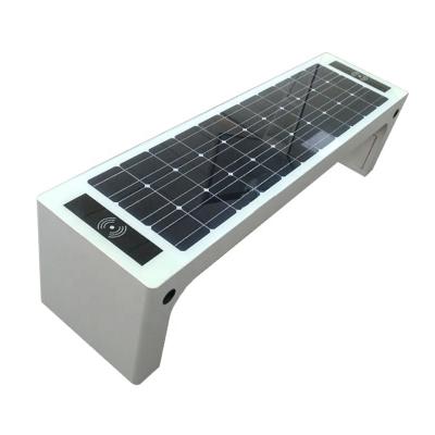 China Bunk Bed Outdoor Radio Bench Solar Power Charging Smart Furniture For Park for sale