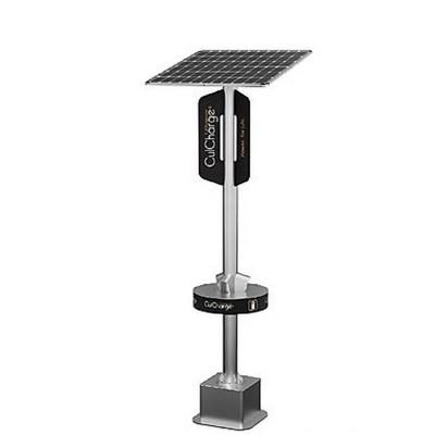 China Hot Selling High Quality Galvanized Steel Smart Solar Charging Station For Mobile Phone for sale