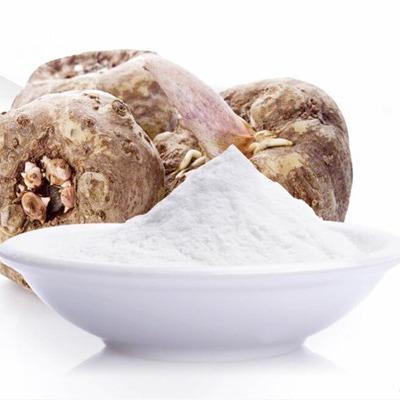 China Calorías bajas blancas del polvo E425i del suplemento Konjac natural de la raíz en venta