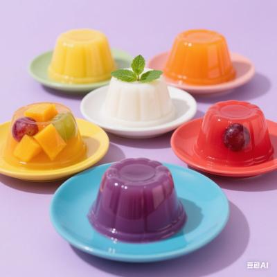 China Classic Fruit Flavors Konjac Jelly Powder with Unique Smooth Texture and Konjac Gum Main Ingredient for sale