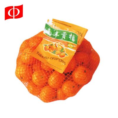 China Wholesale Orange Fruit Packing Net Bag Net Bag Plastic Packing Net for sale