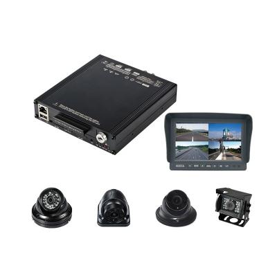 China 4TB+256GB SD Card SSD/HDD Mobile DVR support 3G 4G GPS WIFI 4CH 8CH AHD HD Video Recorder for sale