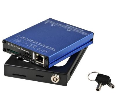 China 4CH AHD mini HD Video Encryption Digital Video Recorder , 3G 4G GPS WIFI mini sd card Mobile DVR for sale