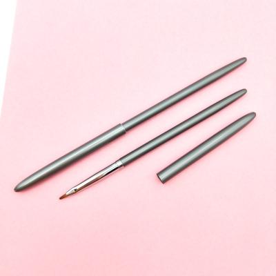 China Beauty Gray Daisy Flor Drawing Wholesale Custom Logo Zhostovo Mini Nail Art Brush of nails for sale