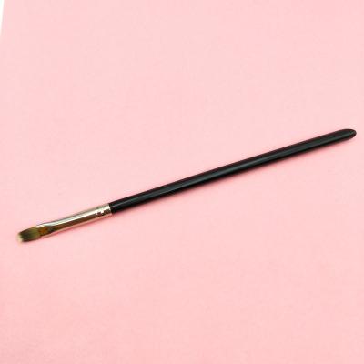 China Nails Beauty Black #4 #6 Handle Acrylic Plastic Gel Art Brush For Acrylic Nails for sale