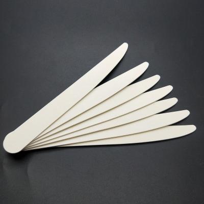 China Home or Salon Knife Form Stronger Grit Finger Nail Filer Wood Material for sale