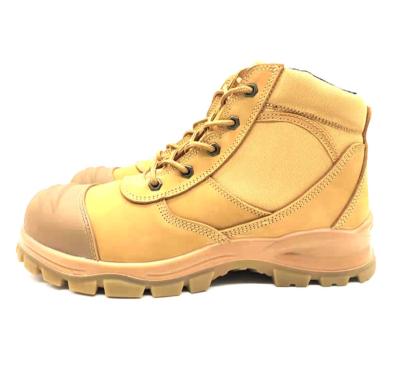 China Resistance To Knock Steel Toe Man Leather Work Safety Shoes Construction Boots Rubber Safety Shoes Half-Boot Safety Shoes Steel Toe for sale