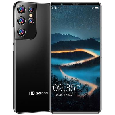 China Dual SIM Card Facco S21 global version12GB+512GB Android Smartphone 10 Core 5G LET Phone 3 Camera Face ID Unlock Dual SIM Mobile Phone for sale