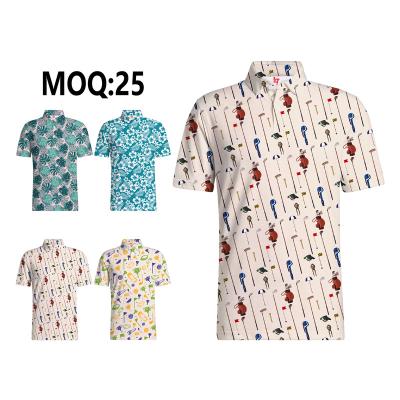 China High Quality Sublimation Anti-wrinkle Low Moq Polo Shirt Fit Dri Golf Shirts Polyester Women Men Polo Shirts For Men for sale