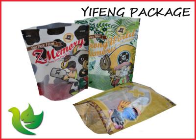 China Waterproof Printing Pet Food Bags With Ziplock Standing Pouch for sale