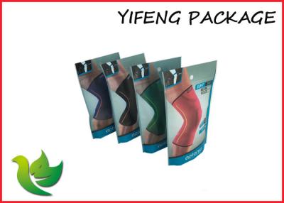 China Logo Stand Up Zip Lock Paper Doy Pack Bags For Cloth Packaging for sale