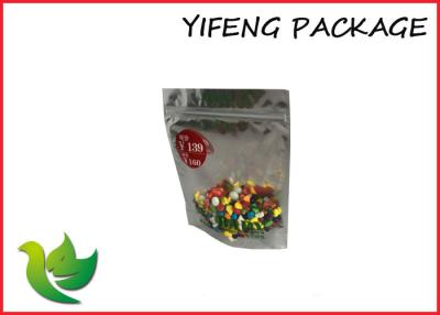 China 80 Mic Super Natural Printed Stand Up Pouches For Snack Packaging for sale