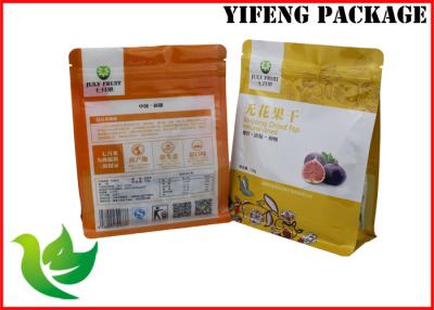 China High Quality laminated Material Waterproof Flat Bottom Bags Food Packaging Bag With Zipper and Window for sale