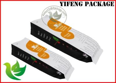 China Four Sides Guesset Coffee Packaging Bags For Dry Fruit / Tea , Strong Overall Sense for sale