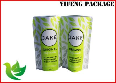 China Pure / Fresh Style Laminated Aluminum Foil Bags Stand Up Pouches For Tea for sale