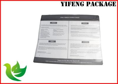 China SGS Certificate Clear Window Zip Lock Plastic Bags For Clothes / Garment Packaging for sale