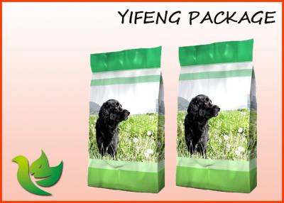 China PET PE Flat Bottom Dog Food Bag Custom Packaging Bag Gravure Printed for sale