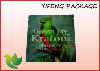 China Laminated Plastic Mylar Herbal Incense Bags Custom Printed Flexible Packaging Bag for sale