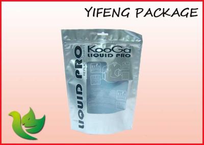 China Bottom Gusset Plastic Resealable Bags for sale