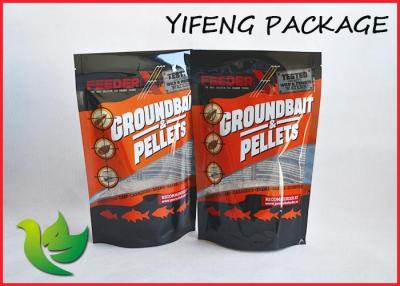 China Clear Window Pet Food packaging / Dog Food Bag For Fishing Lure for sale