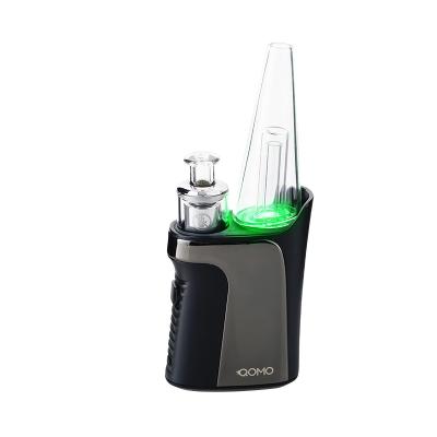 China Glass Dab Rig Best Quality Portable Electronic Hookah XMAX QOMO Head Wax Concentrate Burst Budder Kit Enail Kit Ehookah for sale