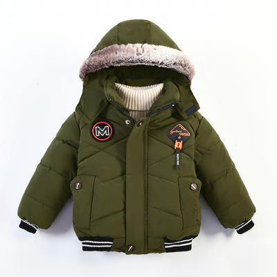 China Autumn Winter Baby Boys Jacket Sustainable Jacket For Boys Kids Jacket Kids Hooded Warm Outerwear Coat For Boy Clothes 2 3 4 5 Years for sale