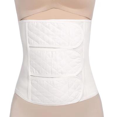 China Antibacterial Wholesale Ladies Abdominal Belt Cotton Gauze Belt Waist Slimming Belt Puerperal Pure Body Shaping Garment Waist Seal for sale