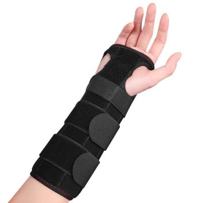 China Hot Selling Adjustable Customized Adjustable Wrist Support Brace With Splints For Carpal Tunnel for sale