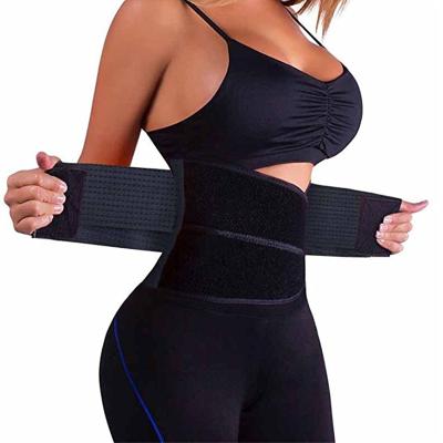 China Adjustable Waist Trainer For Weight Loss Waist Trimmer Ab Belt Sweat Belt Burn Calories Boost Metabolism for sale