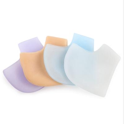 China Eco-Friendly Gel Heel Sleeves , Breathable Silicone Heel Bumps Protectors To Repair Dry Cracked Heel And Reduce Pains for sale