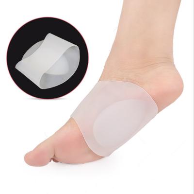 China Eco-Friendly Silicone Arch Support Gel Sleeves For Flat Feet Plantar Fasciitis Sleeves Shoe Inserts Pain Relief For Men And Women for sale