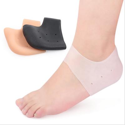 China Eco-friendly Medical Silicone Gel Heel Cushion Socks Against Peeling And Cracking for sale