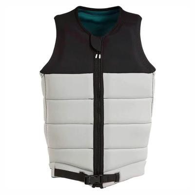 China Wholesale New OEM Logo Factory Price Neoprene Slim Style EPE Foam Life Vest Neoprene Neoprene Life Vest Neoprene Life Vest Custom Made for sale