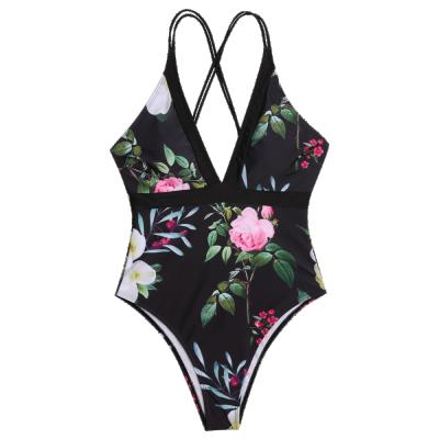 China Summer Anti-UV Girl Logo Style Women Beachwear Swimsuit Bikini School Custom Photo One Piece Anti-UV Italian Swimwear for sale