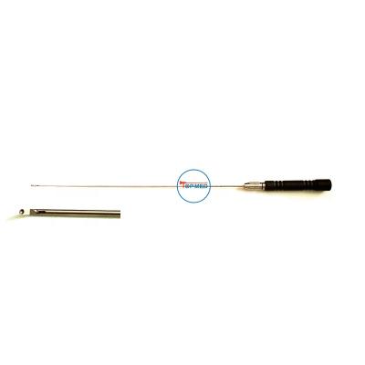 China Flexible Orthopedics 2.5*290mm Curette Transforaminal Endoscope Spine Endoscope Instrument for sale