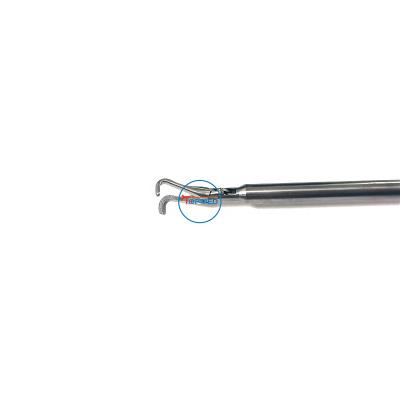 China Reusable Laparoscopic Surgery 10mm Laparoscopic Instrument 90degree Right Angle Dissecting Forceps for sale