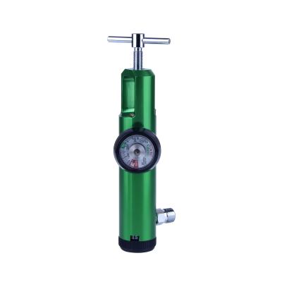 China Aluminum Alloy CE Approved Oxygen Regulator Adapter Medical Oxygen Regulator for sale