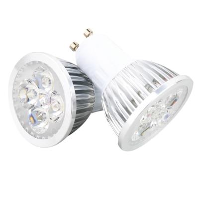 China High Quality Spot Light Warehouse 1pc Lamp Bulb Lamp Spotlight LED Downlight Pure White 6W 4LED GU10 for sale