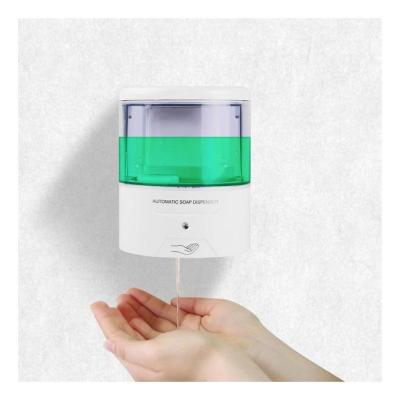 China Household Products 600Ml Touchless Automatic Soap Dispenser Battery Operated Wall-mount Automatic Hand Soap for sale