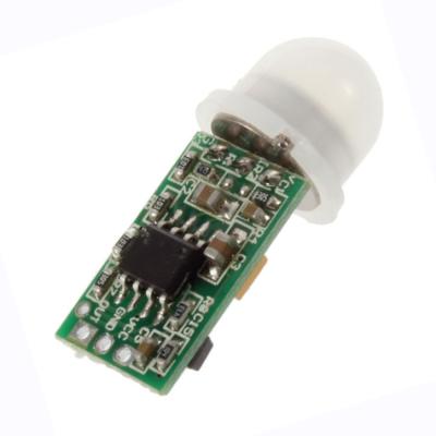 China Pyroelectric PIR Motion Human Sensor Detector Microwave Infrared Motion Sensor Module Mini IR Pyroelectric Infrared Sensor Module for sale