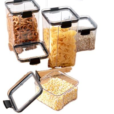 China Freshness Preservation Storage Plastic Food Container Factory Price Wholesale Airtight Stackable Storage Container for sale