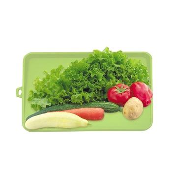 China Sustainable durable using plastic food cutting board for sale